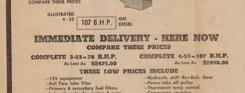 NW Fuel newspaper ad
